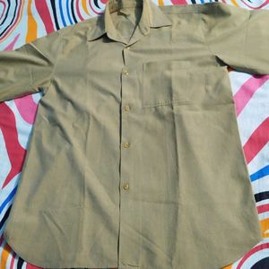 Mens Khaki Shirt