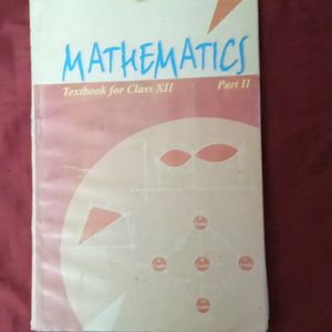 CBSE 12 Mathematics Part 1 And 2