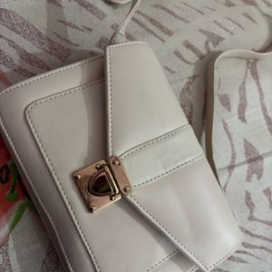 White Sling Bag