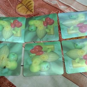 Plastic Coasters (6)