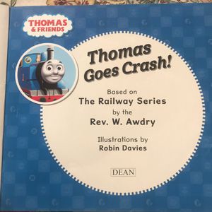 Thomas Goes Crash Book