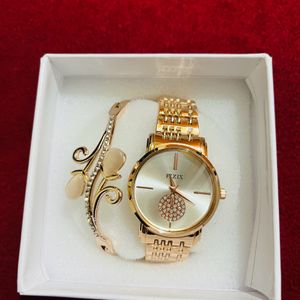 Branded Designer Watch With Braclet New Wid Tag❤️