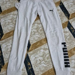 Puma White Trackpants