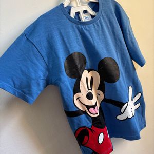 Disney Mickey Print T-Shirt