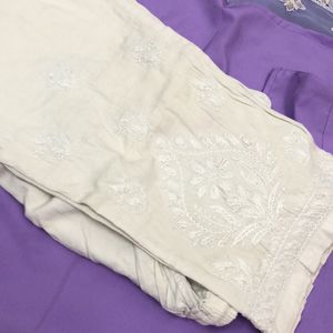 CHICKANKARI KURTA