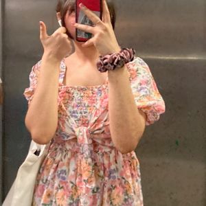 Floral Picnic Dress