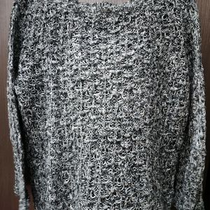 Knitted Grey Sweater