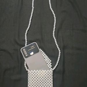 Handmade Pearl Sling Bag