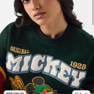 The Souled Store Mickey Printed Cotton Pullover