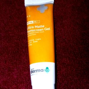 The derma Co Ultra Matte Sunscreen Gel