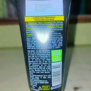 Garnier Men Turbo Bright Face Wash 2in1