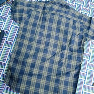 Men Blue Shirt