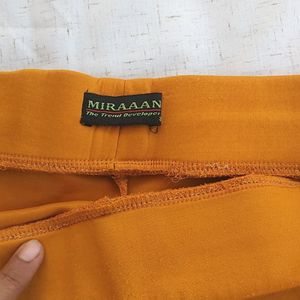 Yellow Pant For Women