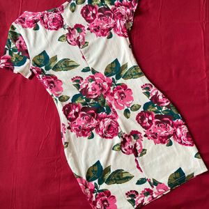 Shein Floral Printed Dress