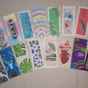 Handmade Bookmarks...each 9 Rupees