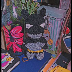 Mini Crochet Batman