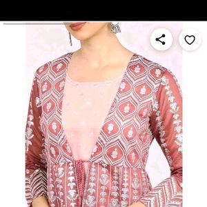 Vishuddh Ethnic Long Kurta With Jacket