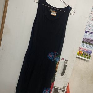 Black Dress Old Extensively Used