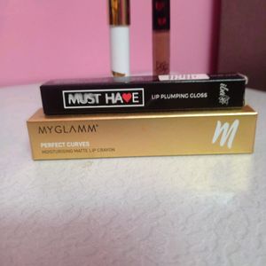 Myglamm Croyan And Iba Lip Gloss