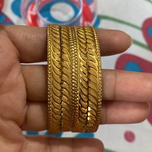 Imitation Jewellery- Gold Bangles