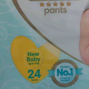 pampers premium care pants for new baby upto 5 kg 24 pants