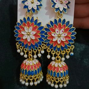 Double Shade Jhumka