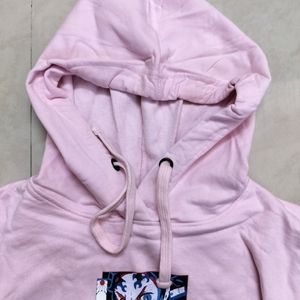 Demon slayer Anime Printed Pink Hoodie