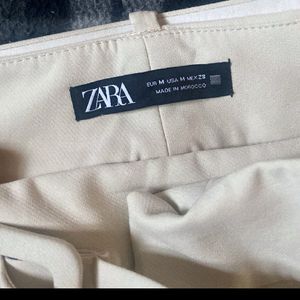 ZARA BELTED PANTS