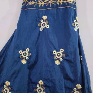 Navy Blue Gown