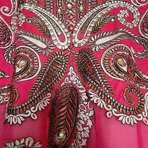 Beautiful Pink Anarkali Kurti New.. With Free Gift