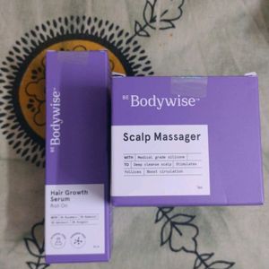 Be Body Wise Hair Roll On And Scalp Massager