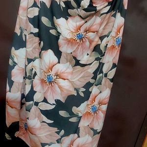 Multi Floral Print Dress For Girl Or Woman 34 Bust