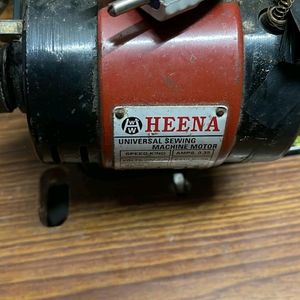 Heena Sewing Machine Motor  Working Condition