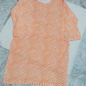 Leheriya Print Kurti