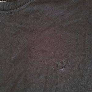 Plain Black T-Shirt (S)