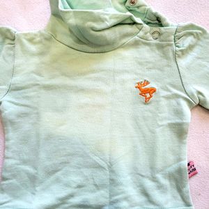 🟢 BRANDED UNISEX FULL SLEEVES T-SHIRT FOR BABIES