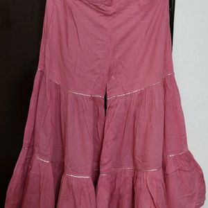 Ethinic Long Gher Palazzo Skirt