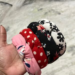 Pretty Knot Hair Bands Pack Of 4