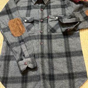 Grey colour, full and stylish shirt