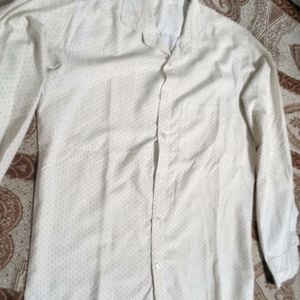 White Check Shirt