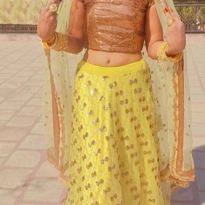 Yellow Lengega Choli