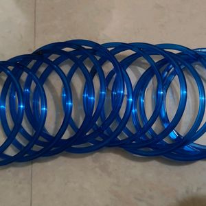 Royal Blue Colour Glass Bangles