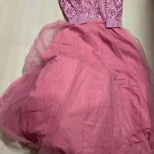 Pink Ethnic Wedding Guest Gown