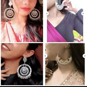 Heavy 2jhumka Set