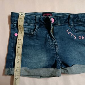 Denim Shorts 3-4 Year