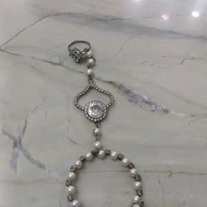 Bracelet Attached Ring