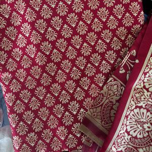 Banarsi Silk Chudidhar Material