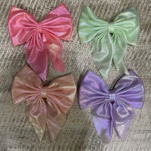 Set Of 4 Hair Bows