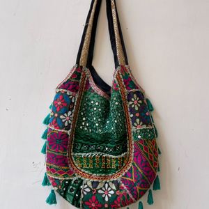 Boho Embroidered Bag From Jodhpur