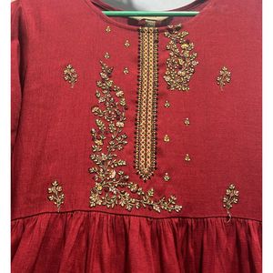 Branded Embroidery Kurta